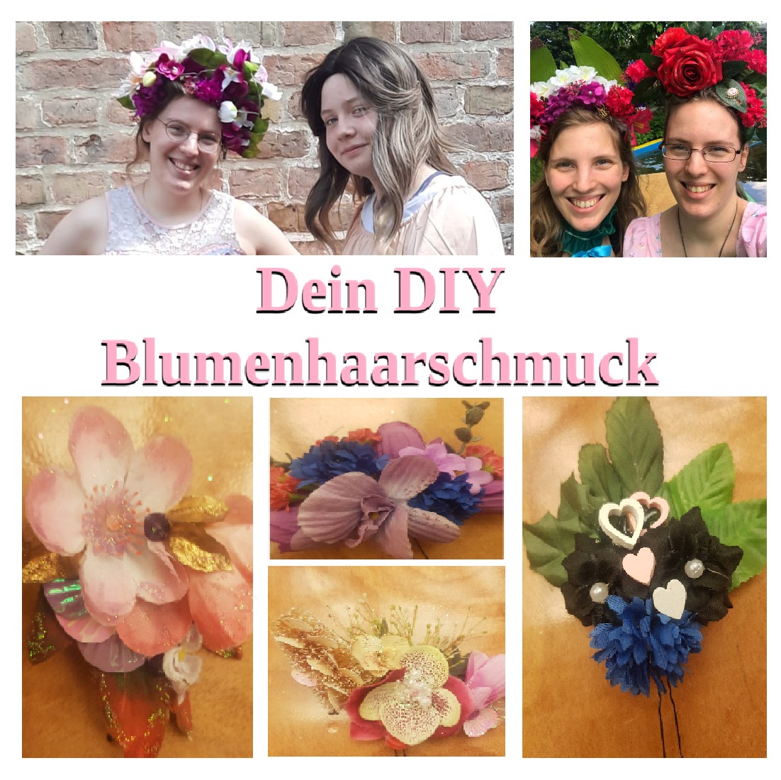 DIY Blumenhaarschmuck selber machen DIY Blumenhaarschmuck selber machen