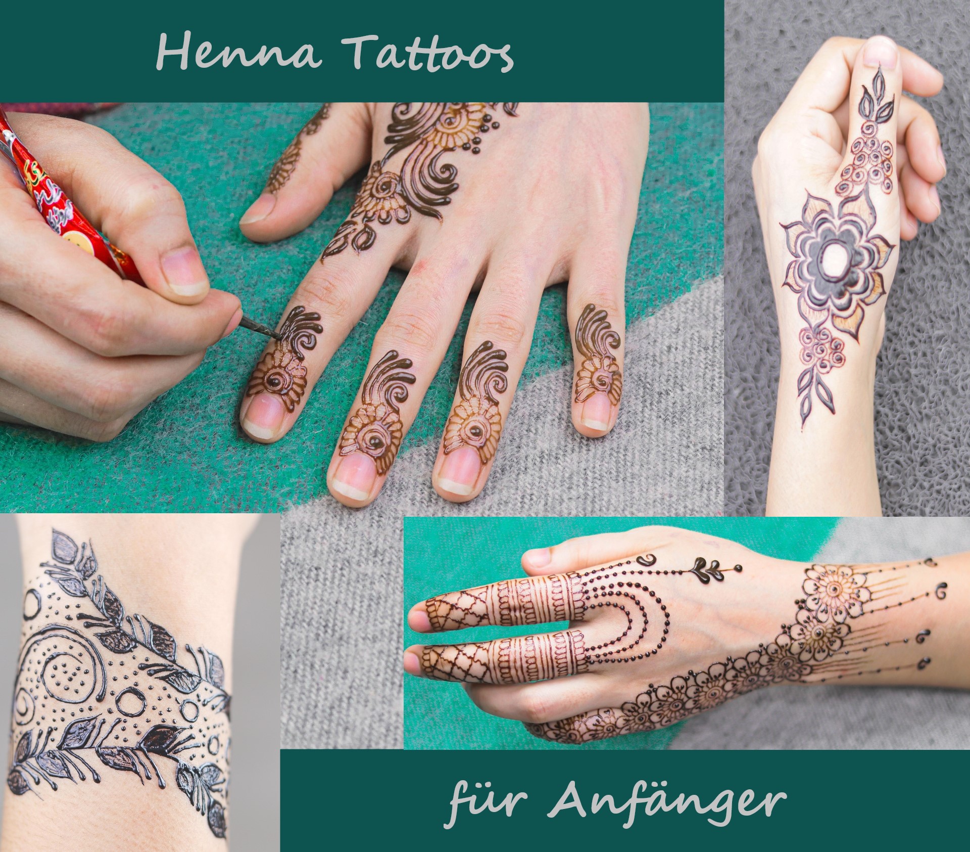 Henna-Tattoos für Anfänger Henna-Tattoos für Anfänger
