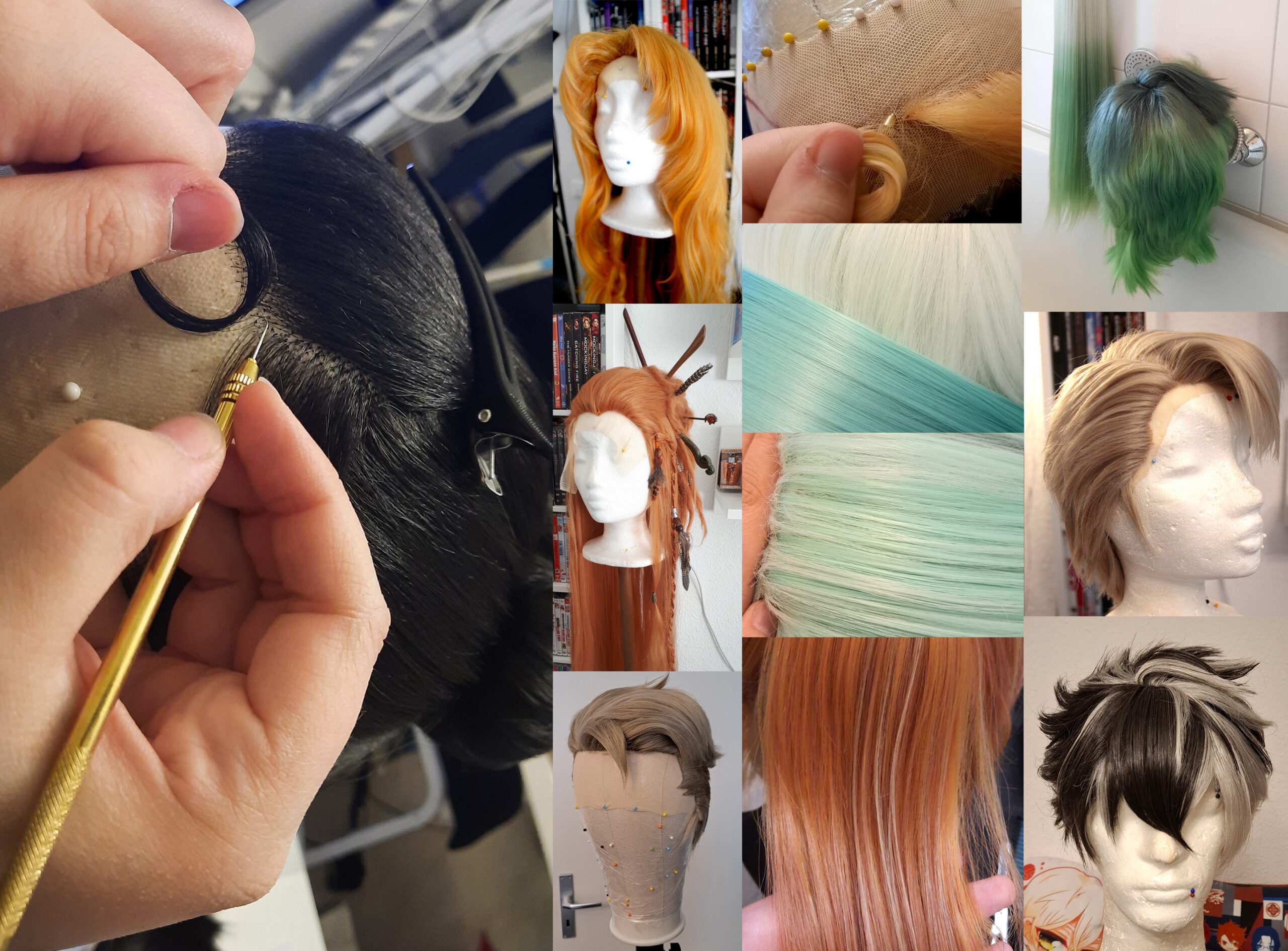 Next Level Wigs: Mehrfarbigkeit & Knüpfen Next Level Wigs: Mehrfarbigkeit & Knüpfen